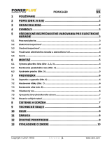 Powerplus POWX1420 Návod na obsluhu