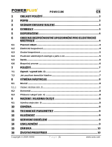 Powerplus POWX1186 Návod na obsluhu