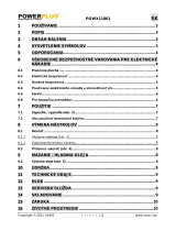 Powerplus POWX11861 Návod na obsluhu