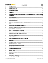Powerplus POWX513 Návod na obsluhu