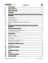 Powerplus POWX1172 Návod na obsluhu