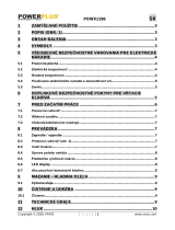 Powerplus POWX1196 Návod na obsluhu
