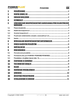 Powerplus POWX900 Návod na obsluhu