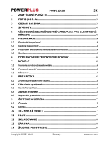Powerplus POWC10100 Návod na obsluhu