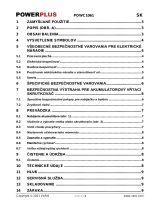 Powerplus POWC1061 Návod na obsluhu