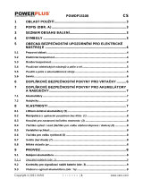 Powerplus POWDP15100 Návod na obsluhu