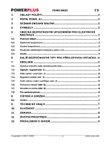 Powerplus POWE10025 Návod na obsluhu