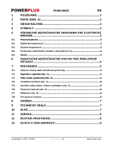 Powerplus POWE10025 Návod na obsluhu