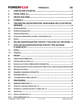 Powerplus POWESET1 Návod na obsluhu
