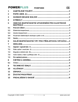Powerplus POWP2030 Návod na obsluhu