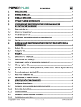 Powerplus POWP8040 Návod na obsluhu