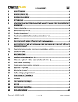 Powerplus POWX00825 Návod na obsluhu