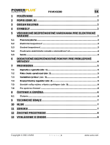 Powerplus POWX0280 Návod na obsluhu