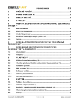 Powerplus POWXB30020 Návod na obsluhu