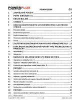 Powerplus POWDP25300 Návod na obsluhu