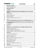 Powerplus POWPB30100 Návod na obsluhu