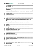 Powerplus POWPB30100 Návod na obsluhu