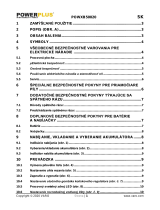 Powerplus POWXB50020 Návod na obsluhu