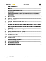 Powerplus POWX720 Návod na obsluhu