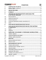 Powerplus POWDP2550 Návod na obsluhu