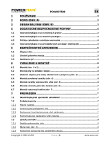 Powerplus POWX07598 Návod na obsluhu