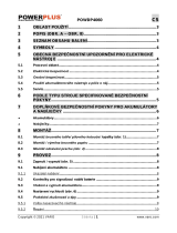 Powerplus POWDP4060 Návod na obsluhu