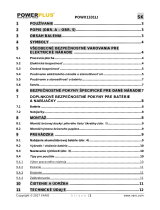 Powerplus POWX1331LI Návod na obsluhu