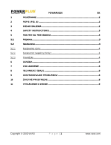 Powerplus POWAIR0105 Návod na obsluhu