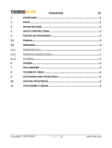 Powerplus POWAIR0106 Návod na obsluhu