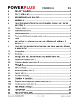 Powerplus POWEB5510 Návod na obsluhu