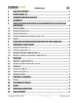 Powerplus POWX1110 Návod na obsluhu