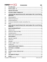 Powerplus POWXQ5502 Návod na obsluhu