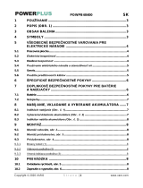 Powerplus POWPB40400 Návod na obsluhu