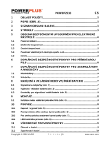 Powerplus POWDP2510 Návod na obsluhu