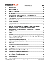 Powerplus POWDP2510 Návod na obsluhu