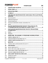 Powerplus POWDP25100 Návod na obsluhu