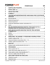 Powerplus POWDP25110 Návod na obsluhu