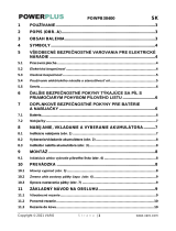 Powerplus POWPB30400 Návod na obsluhu