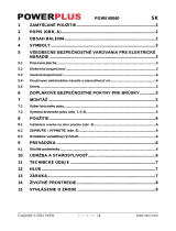 Powerplus POWE40040 Návod na obsluhu