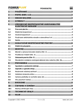 Powerplus POWX04761 Návod na obsluhu