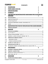 Powerplus POWX0479 Návod na obsluhu