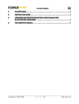 Powerplus POWX53300T Návod na obsluhu