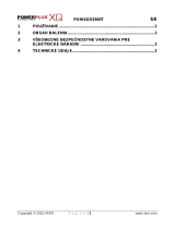 Powerplus POWXQ53300T Návod na obsluhu
