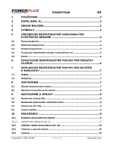 Powerplus POWDP75100 Návod na obsluhu