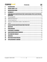 Powerplus POWX301 Návod na obsluhu