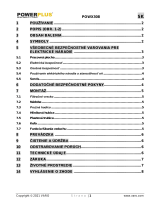 Powerplus POWX308 Návod na obsluhu