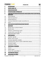 Powerplus POWX320 Návod na obsluhu