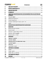 Powerplus POWX322 Návod na obsluhu