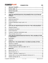 Powerplus POWDPG7551 Návod na obsluhu