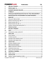 Powerplus POWEG8012 Návod na obsluhu